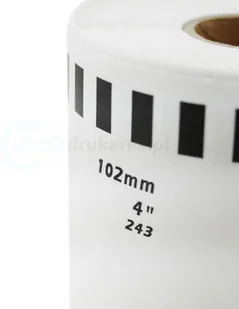 Brother strefadrukarek.pl Zestaw taśm DK-22243 10 sztuk + uchwyt 102mm x 30,48m - zamiennik |OSZCZĘDZAJ DO 80% - ZADZWOŃ! 730811399 PROMOCJA! SET-10-BU-DK-22243 - Etykiety do drukarek - miniaturka - grafika 5