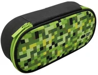 Piórniki - GDD Piórnik saszetka Pixi green owalny HAPPY COLOR - GDD - miniaturka - grafika 1