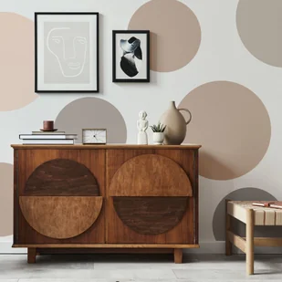 Nakleo szablon malarski wielokrotny // DUŻE KOŁO - KROPKA - MEDIUM (45x65cm) - Szablony malarskie - miniaturka - grafika 2