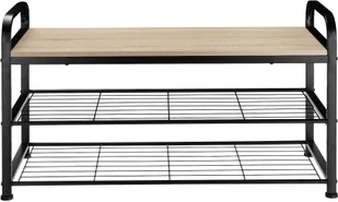 tectake Regał na buty Southampton - industrialny jasny 404286 - Szafki na buty - miniaturka - grafika 3