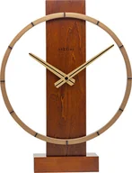 Zegary - NeXtime Zegar stołowy Carl Small jasne drewno - miniaturka - grafika 1
