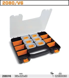 BETA WALIZKA Z ZEST. 6 POJ.Z REG. PRZEGR. 2080/V6 - Skrzynki i torby narzędziowe - miniaturka - grafika 2