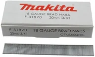 Gwoździe - MAKITA Gwoździe szpilka 20mm do gwoździarki AF505/AF506 F-31870 5000szt. F-31870 - miniaturka - grafika 1