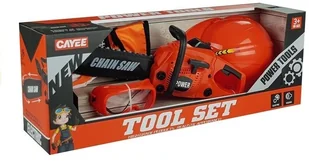 Lean Zestaw Majsterkowicza Piła Rękawice Kask Okulary  4088 - Mały majsterkowicz - miniaturka - grafika 8