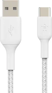 Belkin Kabel Boost Charge Braided USB-C do USB-A 3m, biały 745883788613 - Kable USB - miniaturka - grafika 4