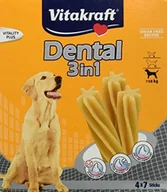 Przysmaki dla psów - Vitakraft vitakraft pielęgnacja zębów Snack dla psów Multi Pack Dental 3 in 1 Sticks 15844 - miniaturka - grafika 1