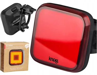 Knog Lampka Tylna Blinder Square 100 LM Usb - Lampki rowerowe - miniaturka - grafika 2
