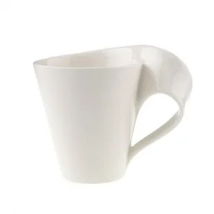Villeroy & Boch 10 2484 9651 NewWave Caff kubek z uchem L, biały, 1 - opakowanie 10-2484-9651 - Kubki - miniaturka - grafika 2