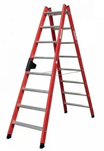 Krause drabina dwustronna z podłużnicami z tworzywa sztucznego 2x8 stopni 815446 815446 - Rusztowania Krause drabina dwustronna z podłużnicami z tworzywa sztucznego 2x8 stopni 815446 815446 - Rusztowania - miniaturka - grafika 1