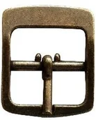 Artykuły kaletnicze - PielegnacjaObuwia Klamerka sprzączka 16mm szlufka 2szt St.Złoto 002099(1) - miniaturka - grafika 1