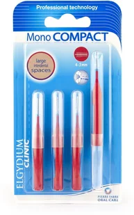 Pierre Fabre Elgydium Clinic Mono Compact szczoteczka czerwona 4-3 mm 9075688 - Szczoteczki do zębów - miniaturka - grafika 3