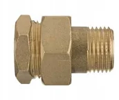 Rury - Śrubunek Mosiężny Prosty 1/2 Uszczelnienie O-ring - miniaturka - grafika 1