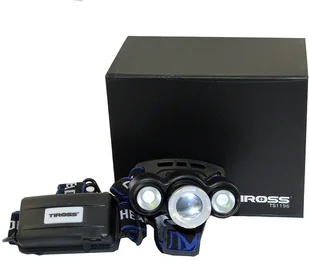 Tiross Profesjonalna Latarka Czołowa TS-1196 - Latarki - miniaturka - grafika 2