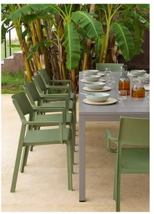 Nardi Krzesło ogrodowe Trill Armchair zielone 40250.16.000 - Pozostałe meble ogrodowe - miniaturka - grafika 4