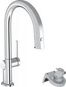 Baterie kuchenne - Hansgrohe 76803000 Aqittura M91 FilterSystem 210 wyciągana wylewka 1jet chrom - miniaturka - grafika 1