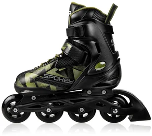 Spokey MAKAN Łyżworol BK/GR 32-35 - Rolki Spokey MAKAN Łyżworol BK/GR 32-35 - Rolki - miniaturka - grafika 4