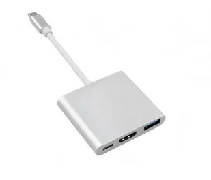Maclean Adapter USB-C HDMI USB 3.0 USB-C MCTV-840 - Adaptery i przejściówki - miniaturka - grafika 2
