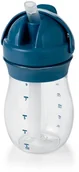 Kubki dla dzieci - Oxo Transitions Kubek ze Słomką 6m+ Navy - miniaturka - grafika 1