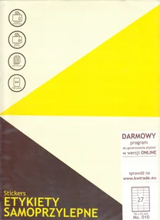 Grand Etykiety uniwersalne 70x32/27 białe (100) - Etykiety samoprzylepne i bloki etykiet - miniaturka - grafika 2