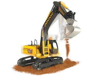 Dickie Potężna koparka 70 cm SI-3729000 - Samochody i pojazdy dla dzieci - miniaturka - grafika 4