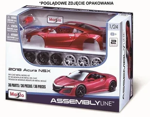 Maisto MI 39510 Audi R8 V10 Plus 1:24 - Kolekcjonerskie modele pojazdów - miniaturka - grafika 3