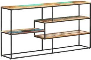 vidaXL Lumarko Regał, 150x30x75 cm, lite drewno z odzysku 321618 - Szafki do salonu - miniaturka - grafika 9