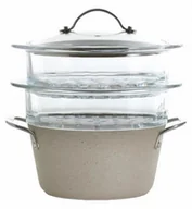 Ambition STONE GARNEK DO GOTOWANIA NA PARZE Z POWŁOKĄ PFLUON COOKMARK 20 CM 20146 20146