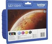 Dodatki do drukarek i skanerów - Brother LC1100HY cmyb ink cartridge 2075318 - miniaturka - grafika 1