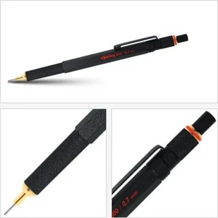 rOtring Rotring 800 1904446 ołówek automatyczny podajnik z (0,7 MM) Czarny 1904446 - Ołówki - miniaturka - grafika 2