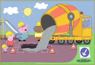 Trefl Puzzle Świnka Peppa Zestaw 10w1 90358 90358 - Puzzle - miniaturka - grafika 6