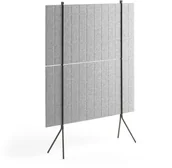 Artykuły do ekspozycji w sklepie - AJ Podłogowa ścianka działowa SPLIT 1200x1500 mm jasnoszary 124011 - miniaturka - grafika 1