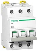 Bezpieczniki elektryczne - Schneider Electric Schneider Rozłącznik izolacyny iSW 3P 63A A9S65363 ISW 3P 63A IC60N - miniaturka - grafika 1