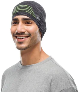 Buff Czapka do biegania DRYFLX+ Hat Black - Czapki i chusty sportowe męskie - miniaturka - grafika 2