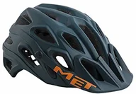 Kaski rowerowe - MET kask wilk niebieski Oil M 54-58 unisex dla dorosłych 570020 - miniaturka - grafika 1