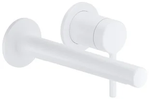 Actima Pi Bateria umywalkowa ścienna biały mat AREX.1214WH - Baterie umywalkowe - miniaturka - grafika 2