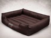 Legowiska dla psów - Hobbydog Legowisko Comfort Ciemno brązowe XXL - miniaturka - grafika 1