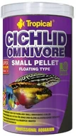 Pokarm dla ryb - Tropical cich Lid omnivore Small pellet, 1er Pack (1 X 1 L) C-122 - miniaturka - grafika 1