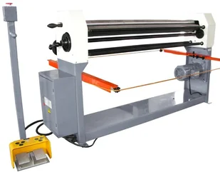 Walcarka mechaniczna do blach maks szerokość robocza 1300mm maks grubość materiału - Giętarki - miniaturka - grafika 3
