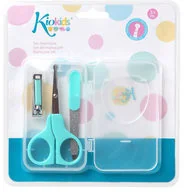 Kiokids Kiokids Zestaw do manicure turkusowy - Szczoteczki do zębów dla dzieci - miniaturka - grafika 3