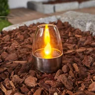 Lampy ogrodowe - Lampenwelt com Ozdobne solarne lampy stołowe LED Pedas, 10 szt - miniaturka - grafika 1