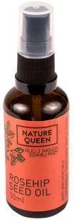 NATURE QUEEN Olej z nasion dzikiej róży Nature Queen 50ml - Olejki do ciała i włosów - miniaturka - grafika 2