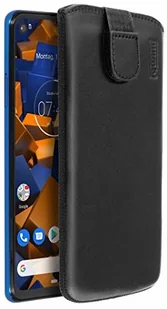 Mumbi Prawdziwe skórzane etui kompatybilne z Samsung Galaxy S20+ etui skórzane Case Wallet, białe leathercase klapp handtasche cover - Etui i futerały do telefonów - miniaturka - grafika 4