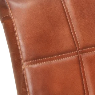 vidaXL Krzesła stołowe, wspornikowe, 6 szt., brązowe, skóra naturalna 3059812 - Krzesła - miniaturka - grafika 13