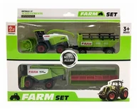 Samochody i pojazdy dla dzieci - ICOM Poland ZESTAW DWÓCH KOMBAJNÓW 7144375 - miniaturka - grafika 1