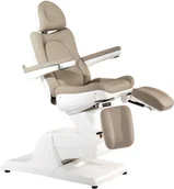 Fotele kosmetyczne - ACTIVESHOP FOTEL Kosmetyczny Elektr. Azzurro 870s Pedi 3 Siln. Cappuccino 10003_109085 - miniaturka - grafika 1