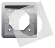 Klawisze i ramki - Kontakt Simon Kontakt_Simon Ramka 1-krotna do wersji bryzgoszczelnej IP44 z uszczelką stal inox BMR1B/21 - miniaturka - grafika 1