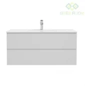 Szafki łazienkowe - Oltens Oltens Vernal szafka 100 cm podumywalkowa wisząca szary mat 60002700 - miniaturka - grafika 1