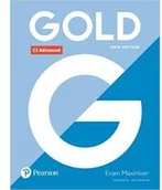 Książki do nauki języka angielskiego - Edwards Lynda, Newbrook Jacky Gold C1 Advanced New Edition Exam Maximiser Without Key - miniaturka - grafika 1