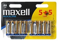 Baterie i akcesoria - Maxell Baterie alkaliczne AA 1.5V 10-pack - miniaturka - grafika 1