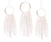 Wesele i ślub - Party Deco Zestaw rattanowych Łapaczy Snów - 3 szt. ZDW2 - miniaturka - grafika 1